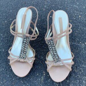 Nine West heeled sandals size 7.5
